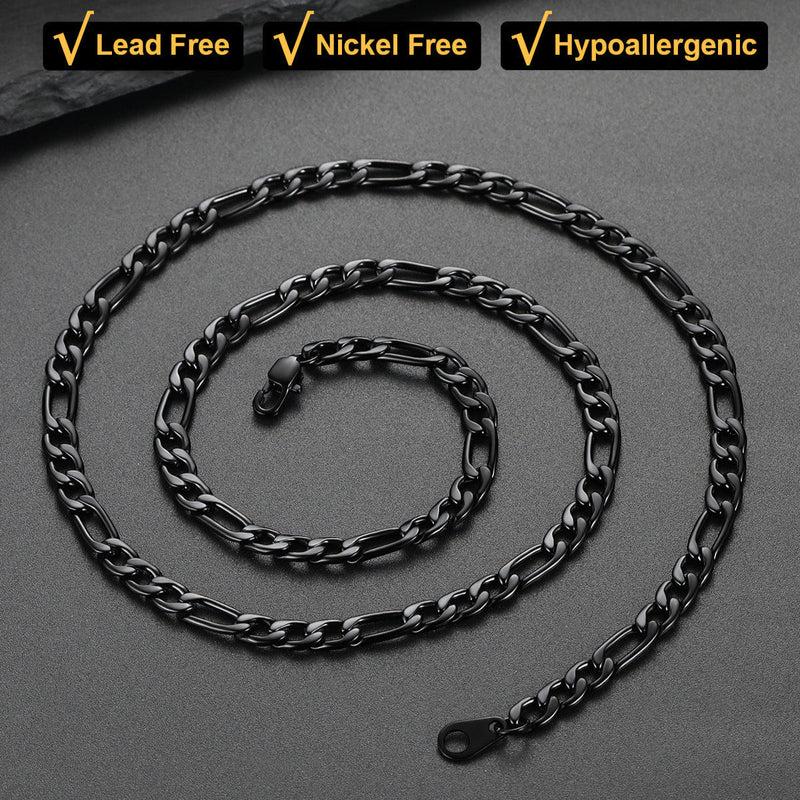 Figaro Link Chain Necklace for