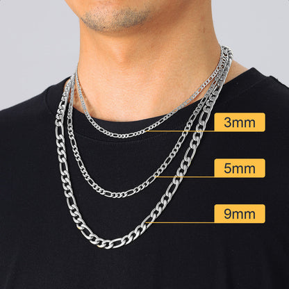 Figaro Link Chain Necklace for