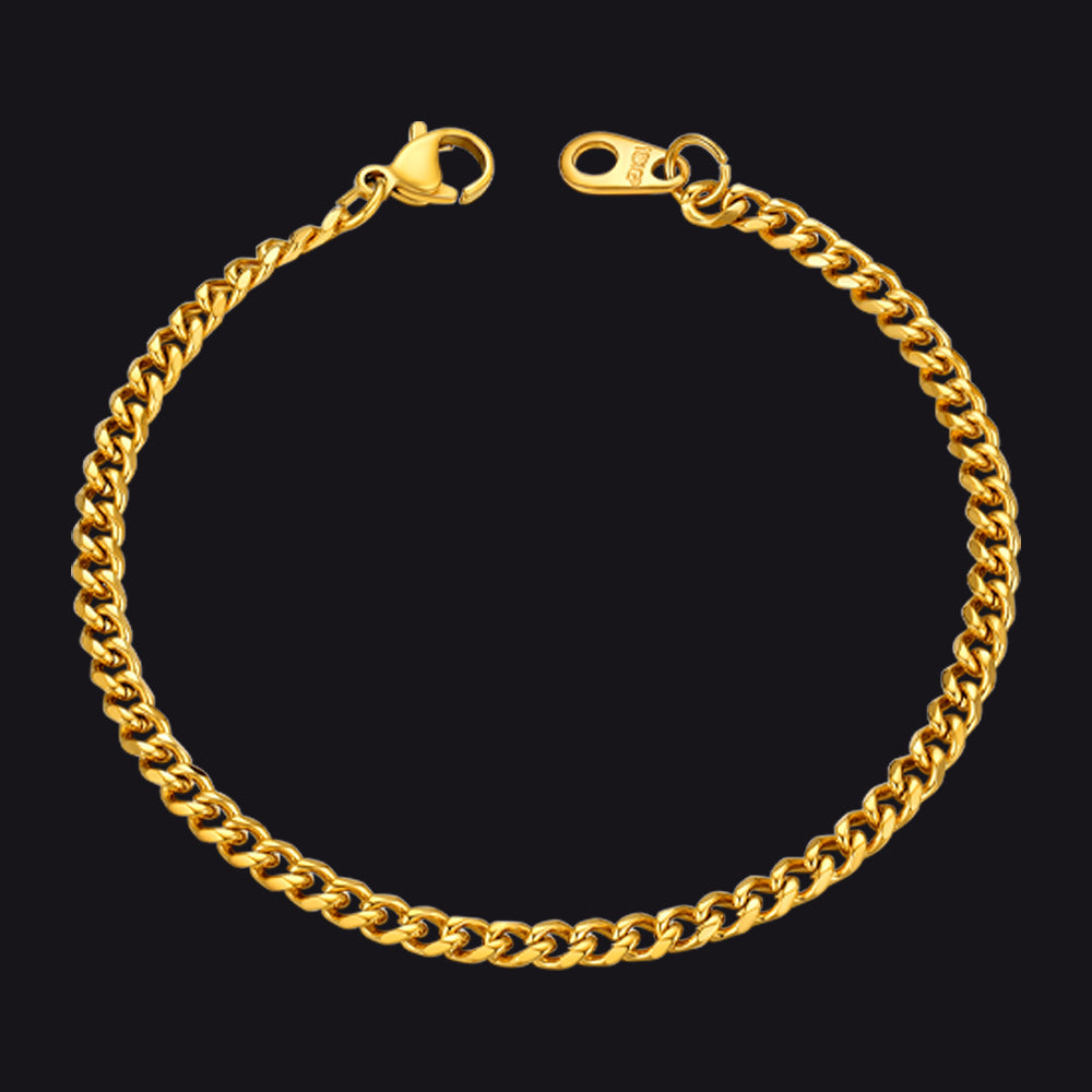 Chunky Cuban Link Chain Bracelets Gift for