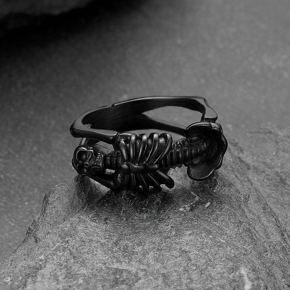 Gothic Cool Skull Rings Halloween Jewellery for
