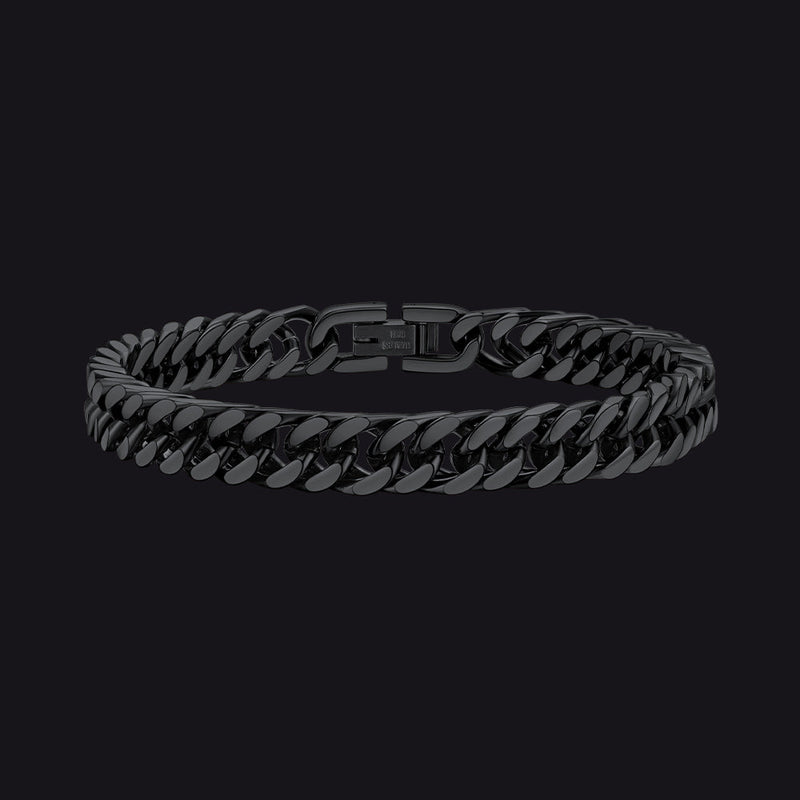 Thick Cuban Link Bracelet for in Stainless Steel