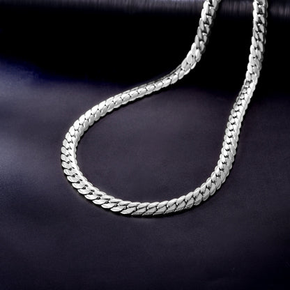 Thick Cuban Chain Stainless Steel Link Necklace for
