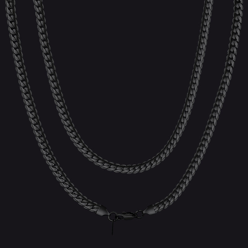 Thick Cuban Chain Stainless Steel Link Necklace for