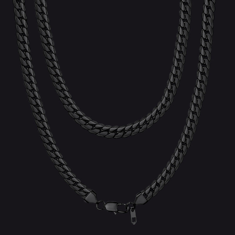 Thick Cuban Chain Stainless Steel Link Necklace for