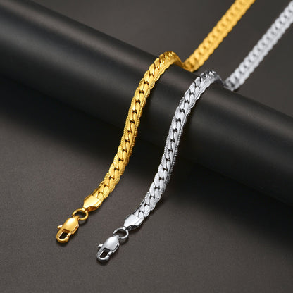 Thick Cuban Chain Stainless Steel Link Necklace for