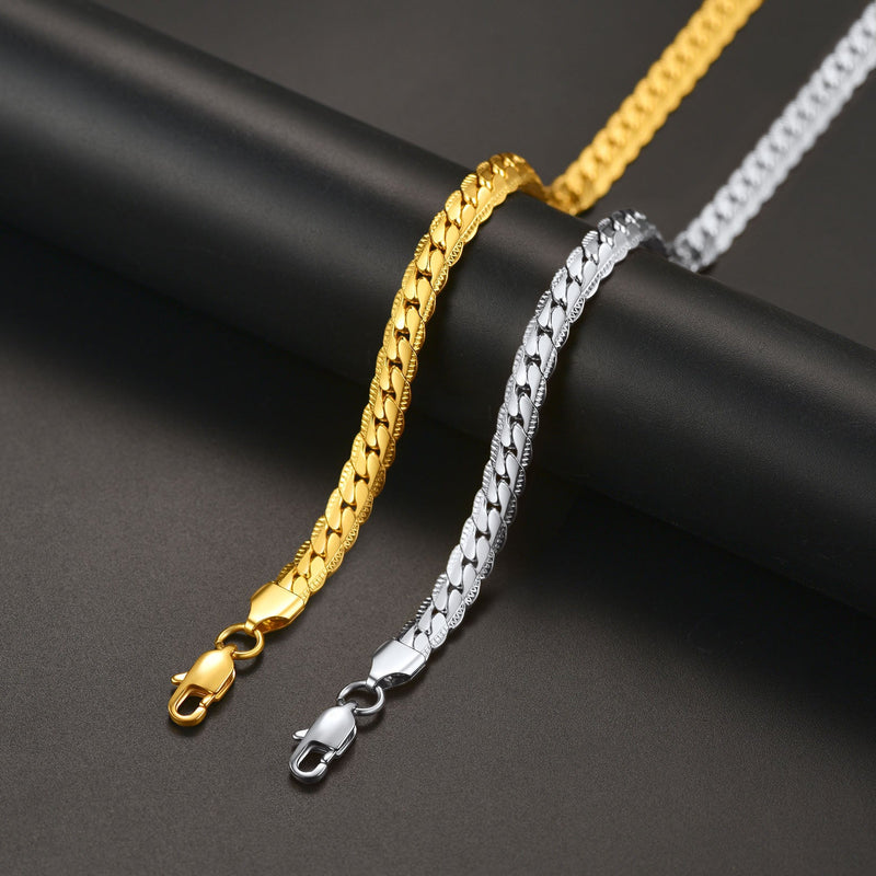 Thick Cuban Chain Stainless Steel Link Necklace for