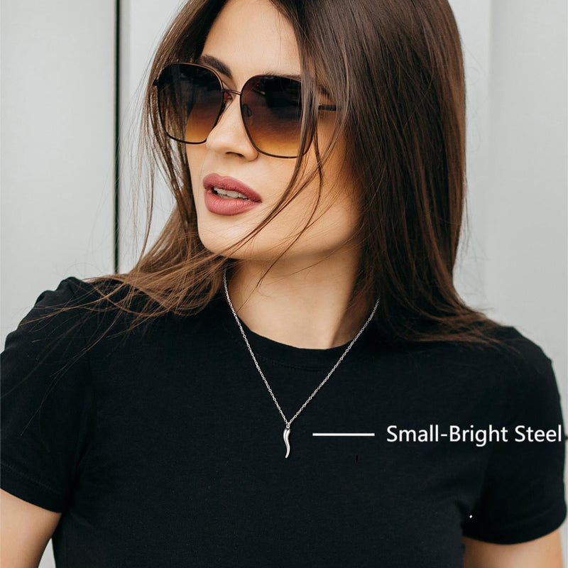 Cornicello Italian Horn Necklace Amulet Pendant