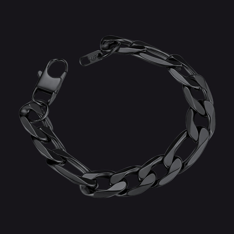 Figaro Link Bracelet for in Stainless Steel