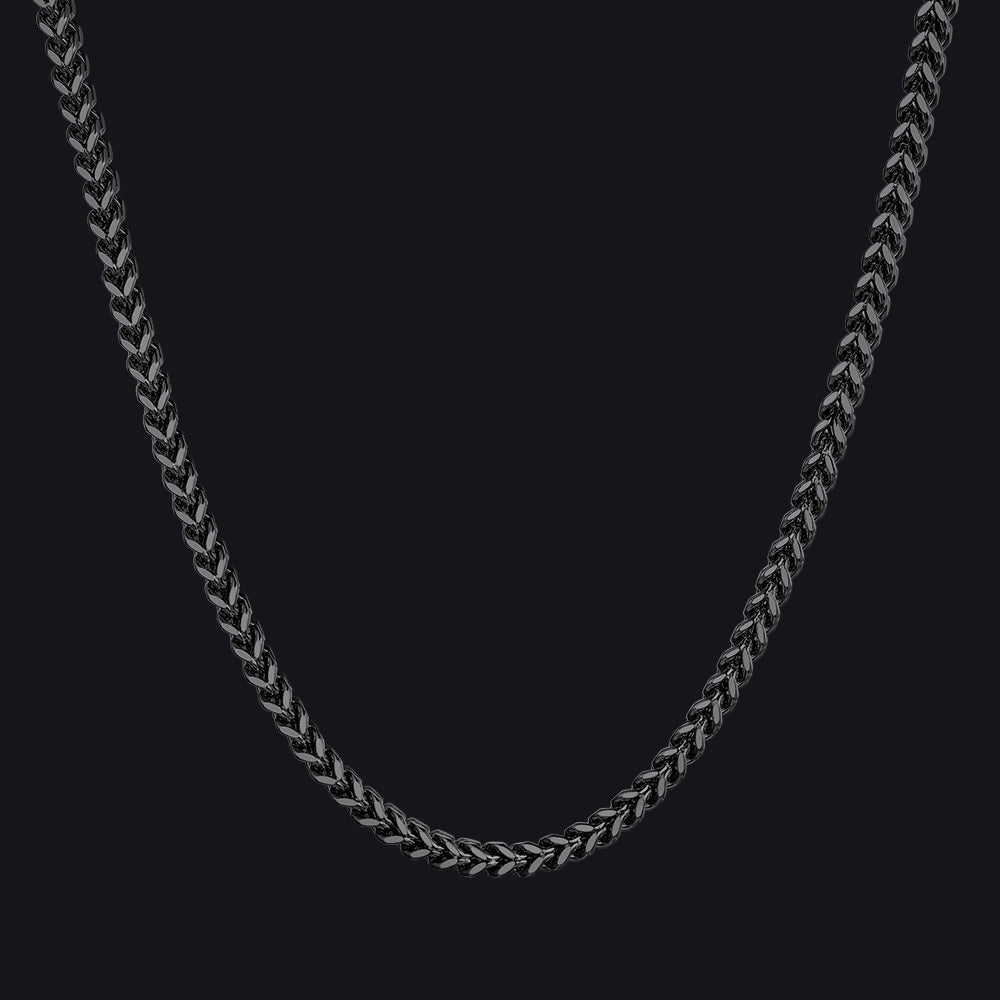Franco Chain Link Stainless Steel Necklace for