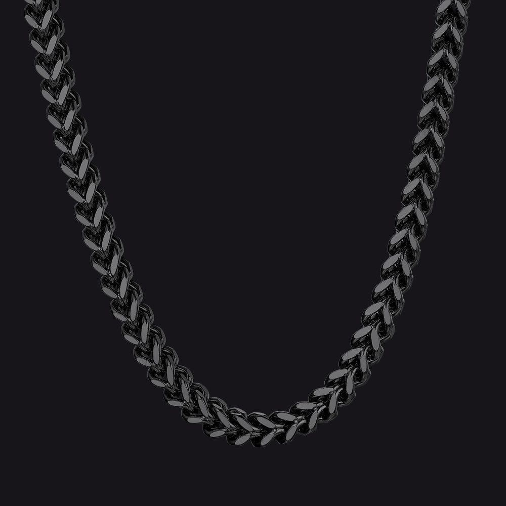 Franco Chain Link Stainless Steel Necklace for