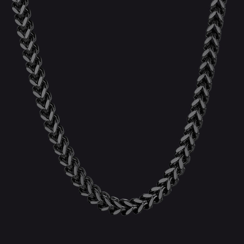 Franco Chain Link Stainless Steel Necklace for