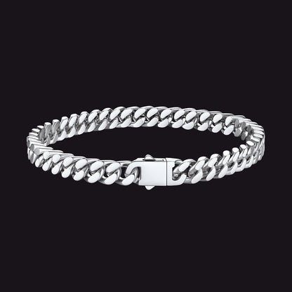 Miami Cuban Link Chain Bracelet 5/7/9/12mm Width for