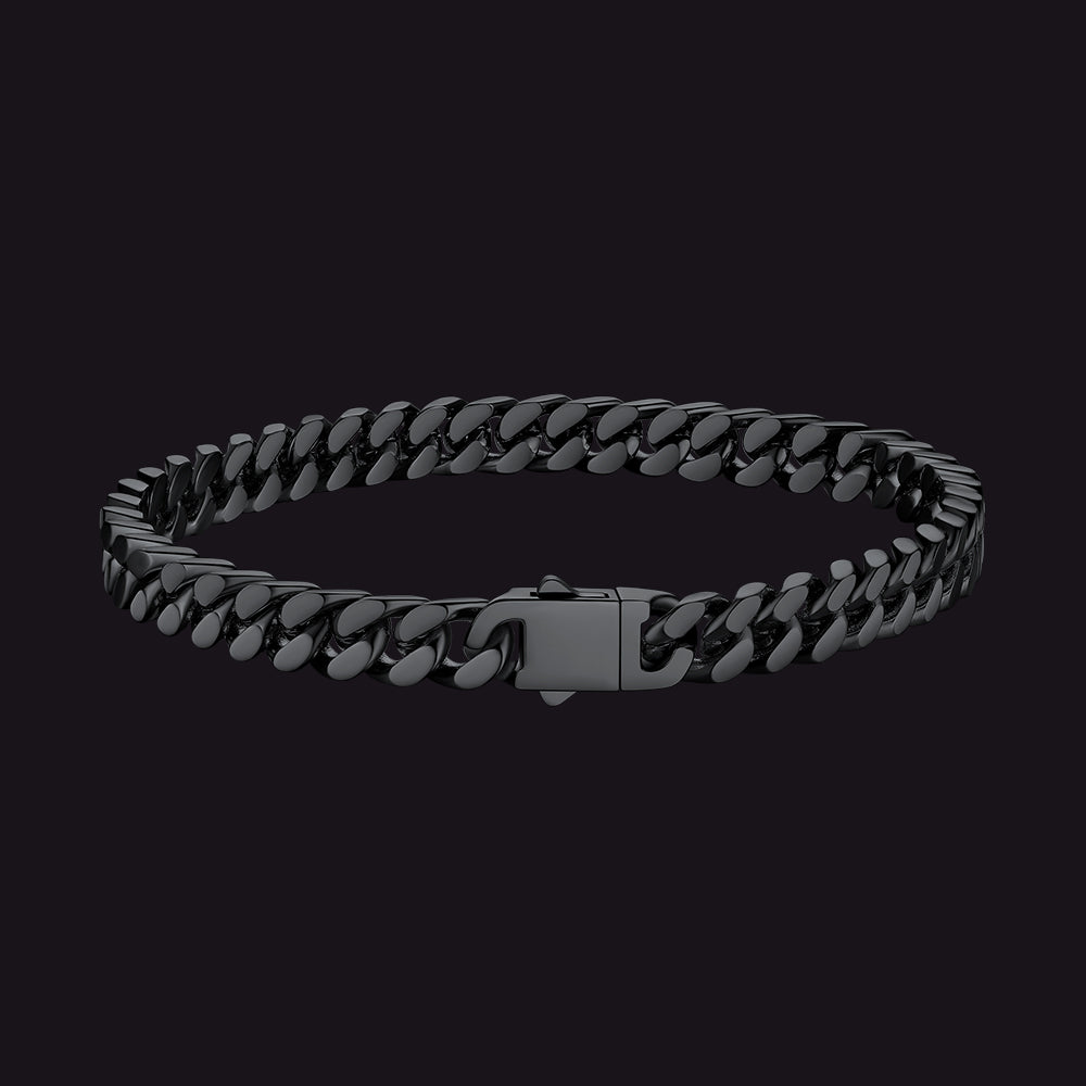 Miami Cuban Link Chain Bracelet 5/7/9/12mm Width for