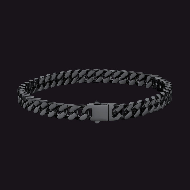 Miami Cuban Chain Bracelet 5/7/9/12mm Width Birthday Gift for