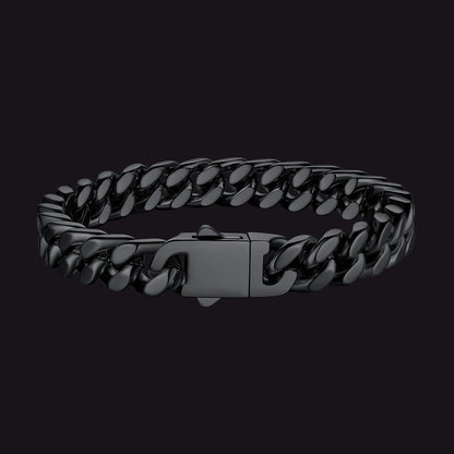 Miami Cuban Link Chain Bracelet 5/7/9/12mm Width for