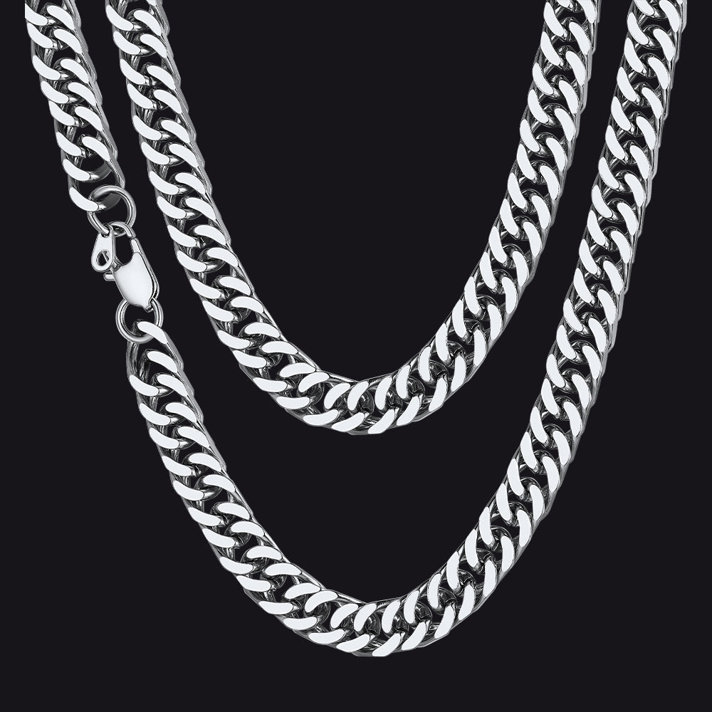 Heavy Miami Cuban Link Chain Necklace for