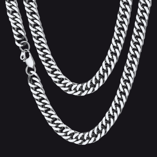 Heavy Miami Cuban Link Chain Necklace for