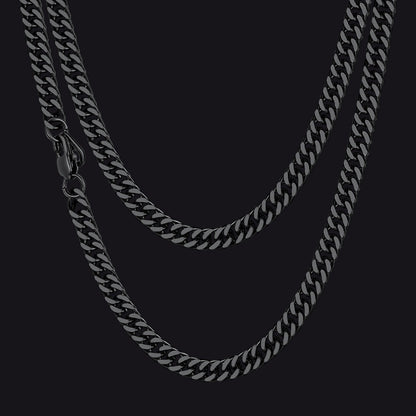 Heavy Miami Cuban Link Chain Necklace for