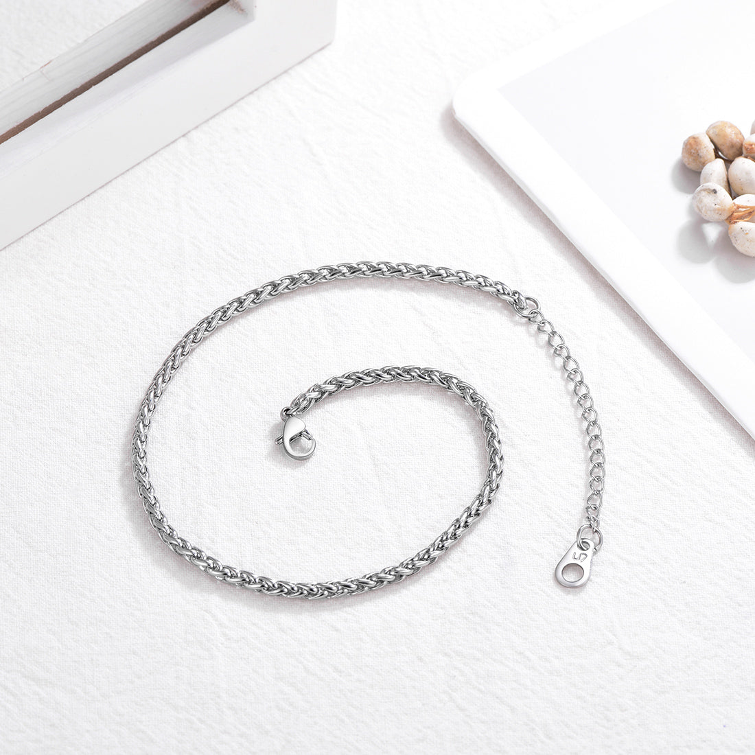 Stainless Steel Chain Anklets for