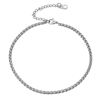 Stainless Steel Chain Anklets for