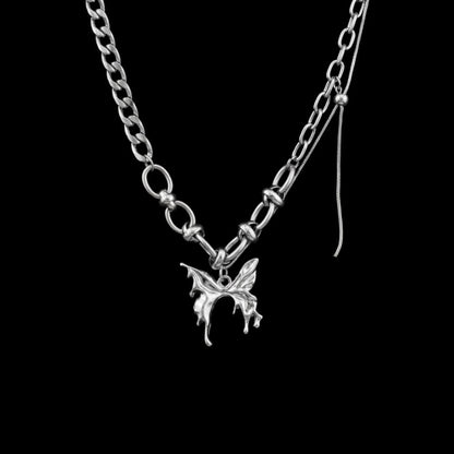 Midnight Flutter Necklace