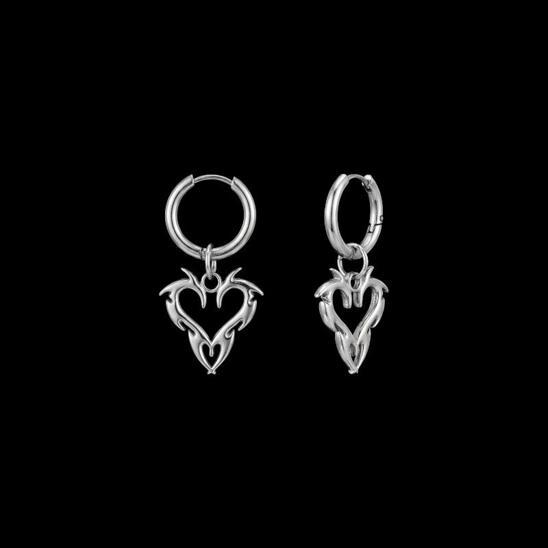 Barb Heart Hoops