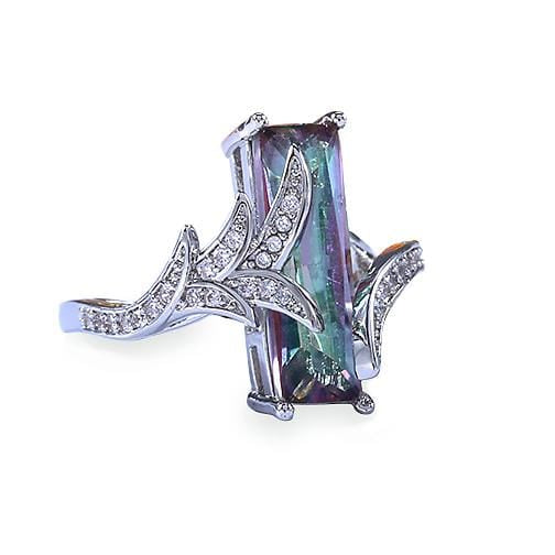 Enchanted Rainbow Mystic Topaz Ring