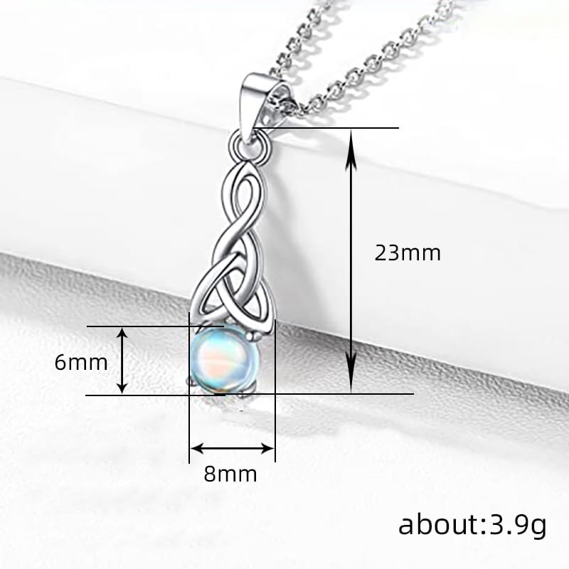 Morrigans Knot of Protection Necklace