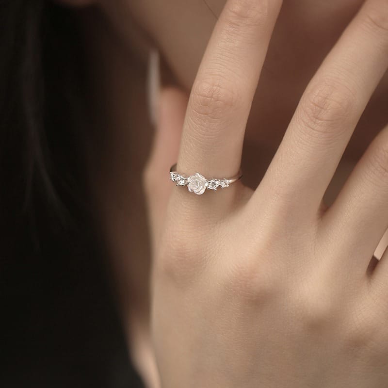 Enchanted Rose Crystal Ring