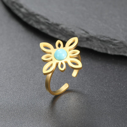 Sacred Witches Knot Bloom Ring