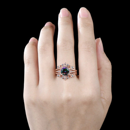 Rainbow Magick Trinity Ring
