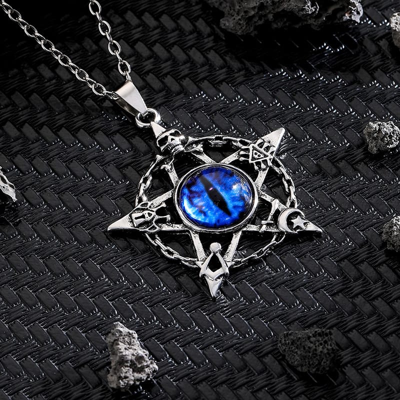 Pentacle of the Dragon’s Gaze Necklace