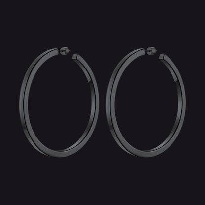 20/30/40/60/80mm Minimalist Hoop Earrings for