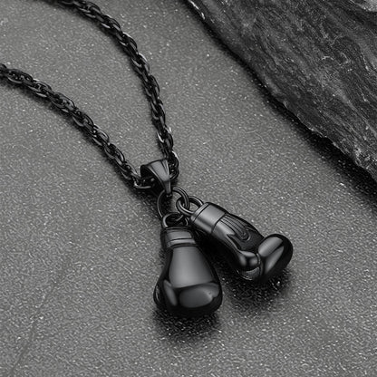 Boxing Gloves Pendant Bodybuilding Pendant Necklace for