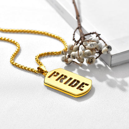 Customized Name Photo Dog Tag Memorial Necklace With Picture