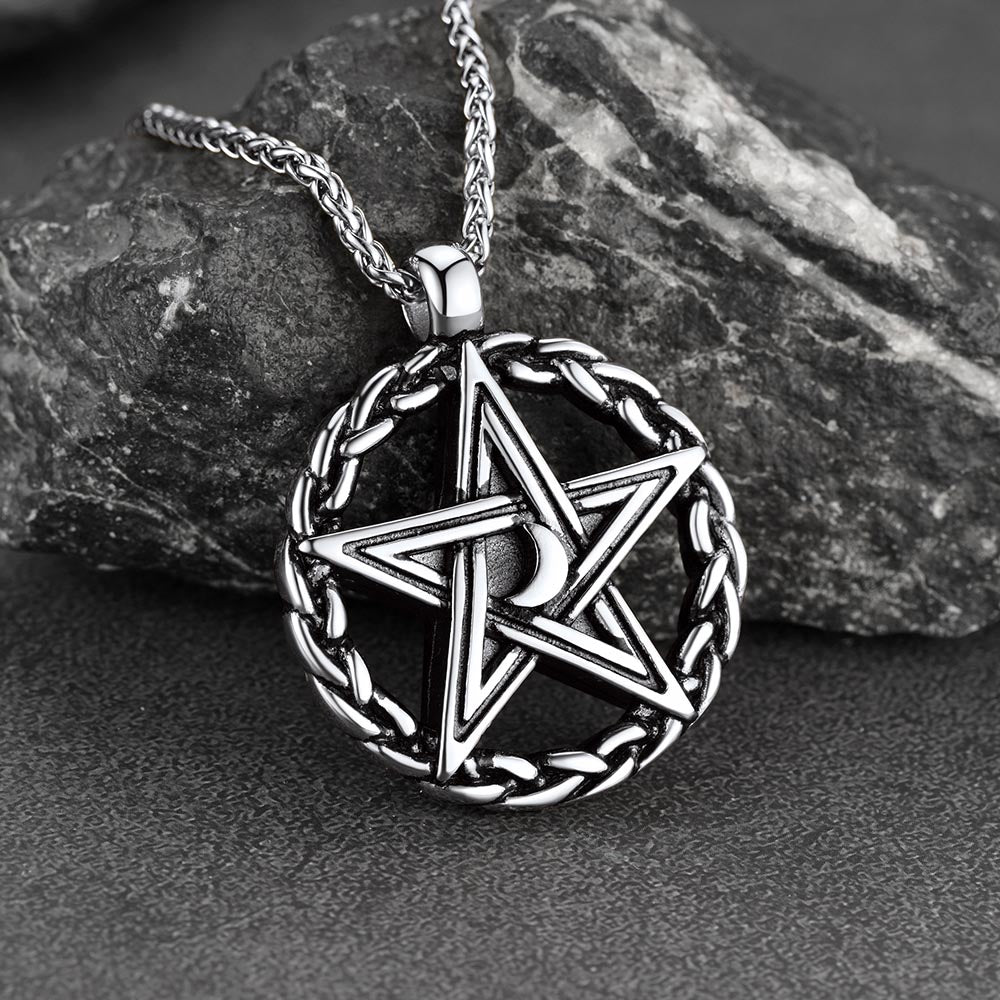 Pentagram Necklace Witch Necklace for