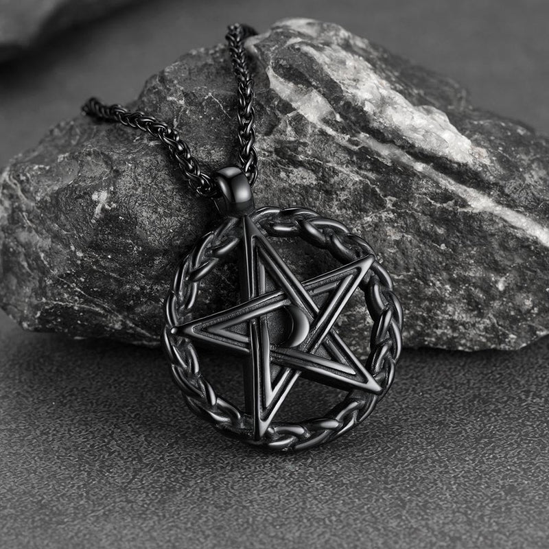 Pentagram Necklace Witch Necklace for