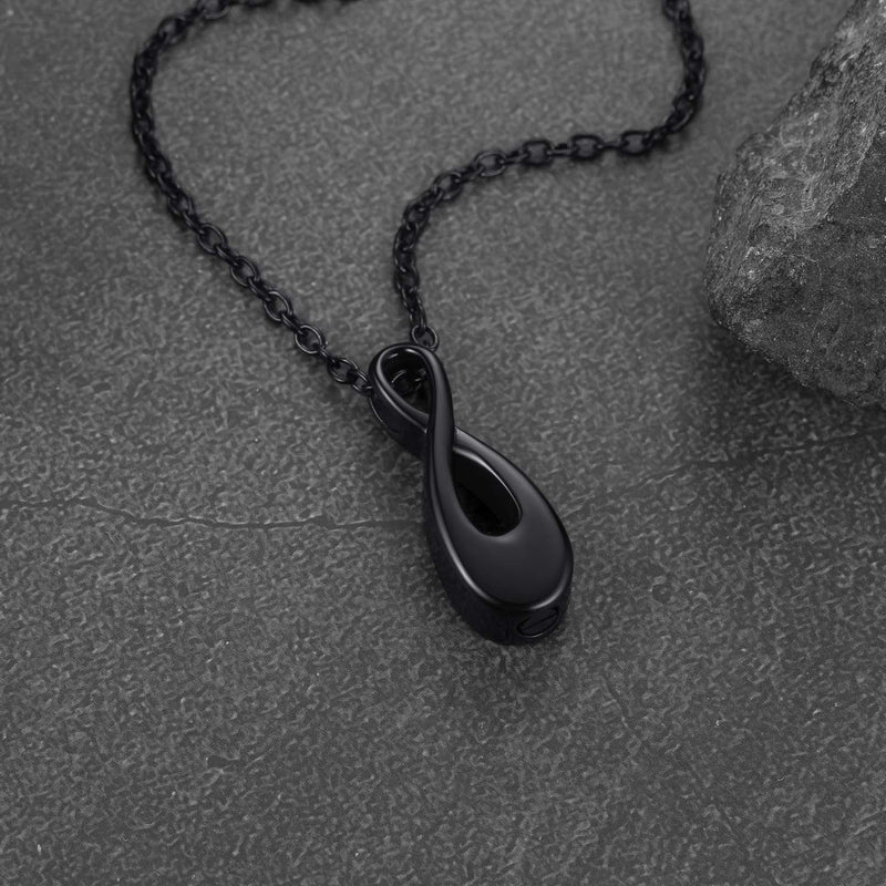 Customized Infinity Urn Necklace Cremation Jewelry for Ashes