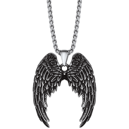 Flash Angel Wings Pendant Necklace for