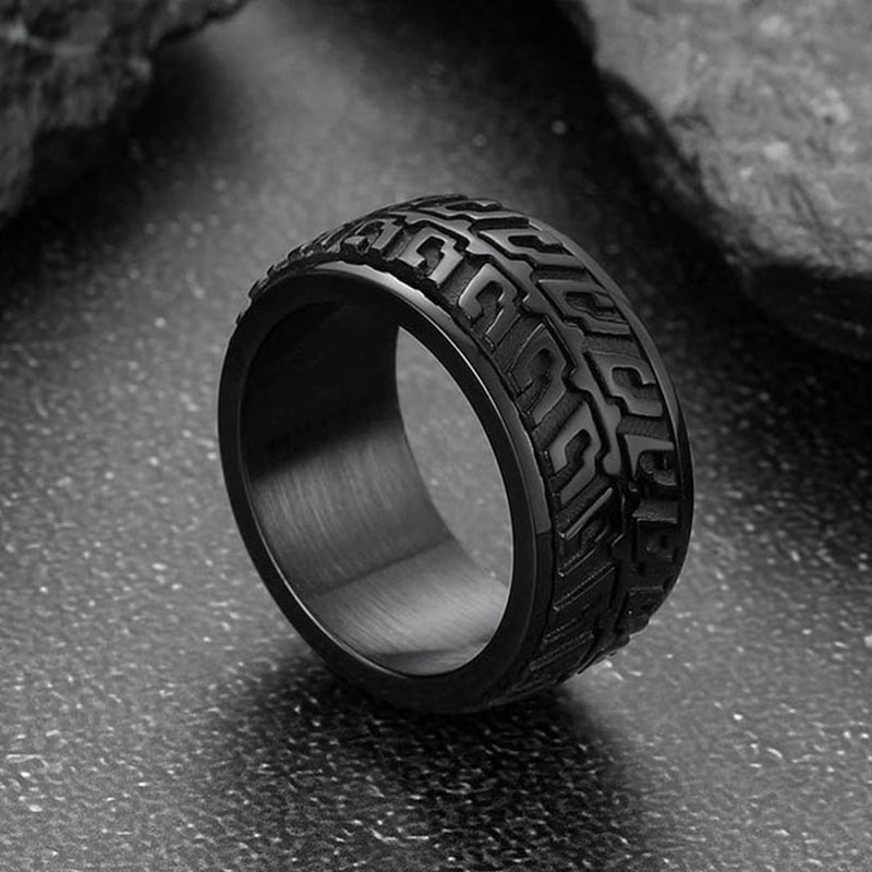 Chunky Tyre Anti Fidget Anxiety Ring for