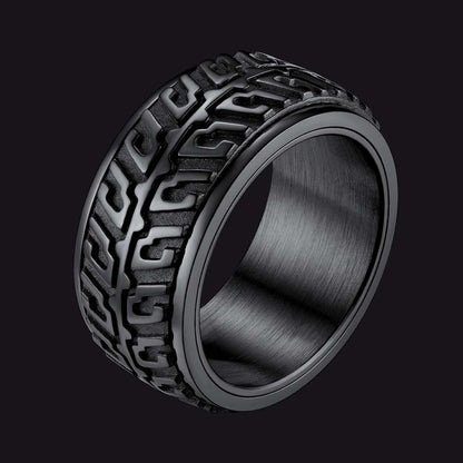 Chunky Tyre Anti Fidget Anxiety Ring for