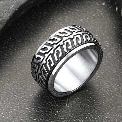 Chunky Tyre Anti Fidget Anxiety Ring for