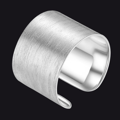 925 Sterling Silver Custom Open Band Ring for , 5/10/15mm
