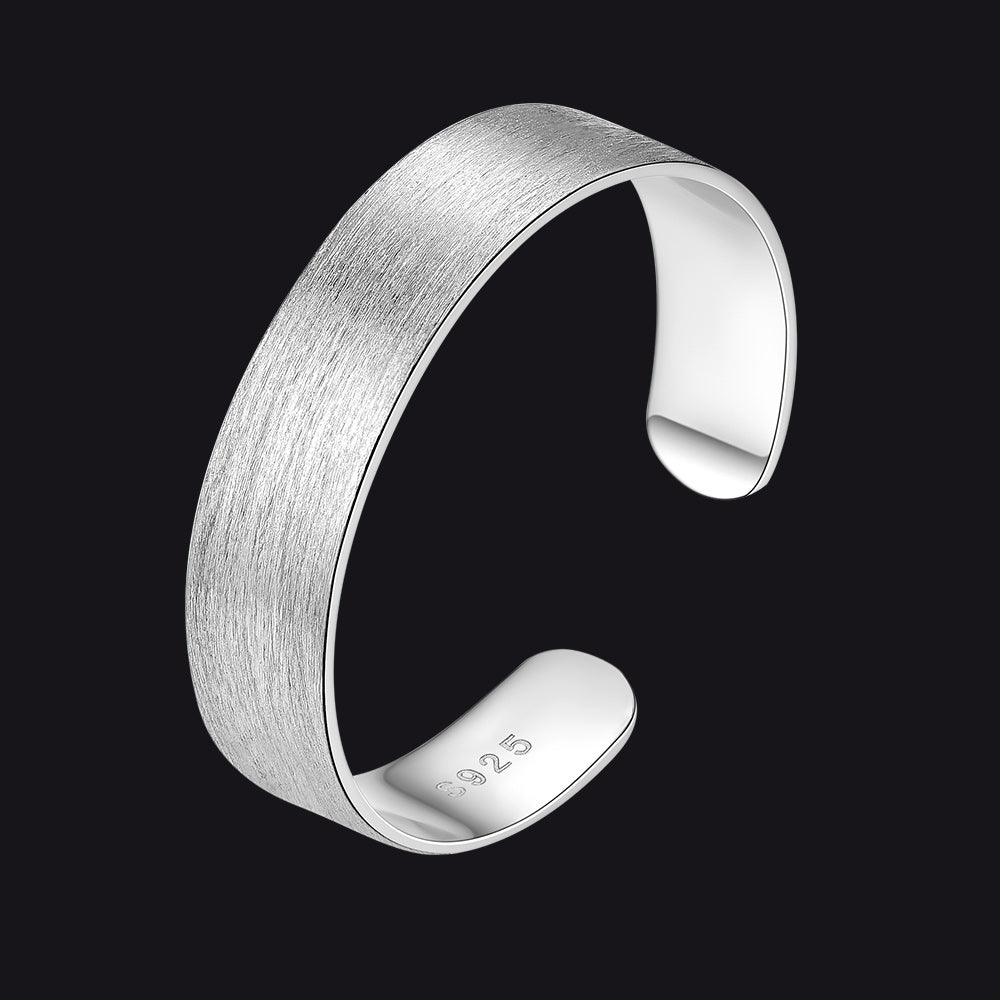 925 Sterling Silver Custom Open Band Ring for , 5/10/15mm