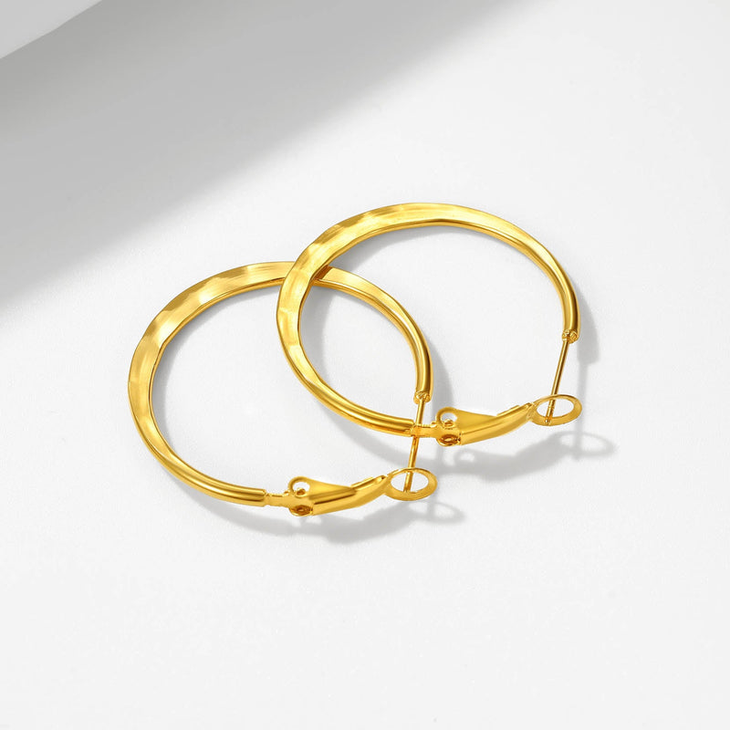 Simple Hoop Earrings for 30/40/60/80 Mm