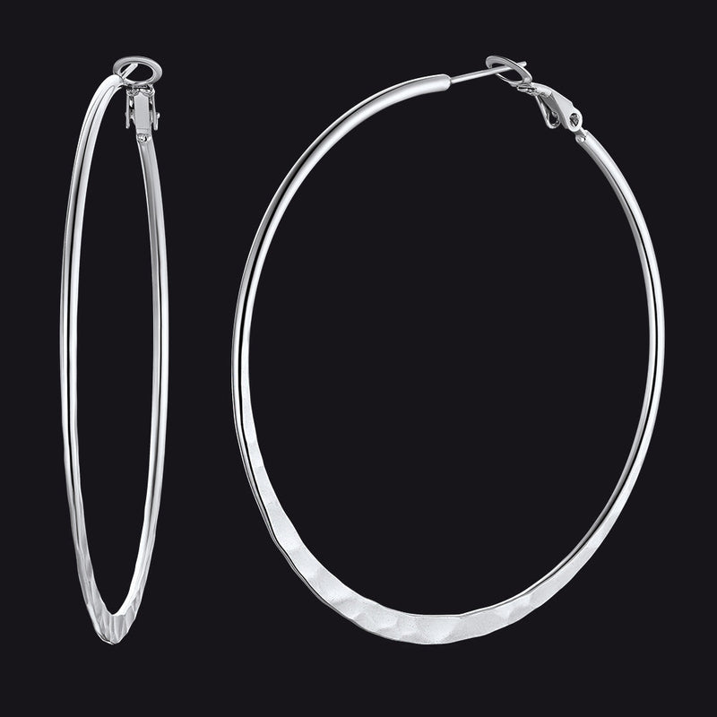 Simple Hoop Earrings for 30/40/60/80 Mm