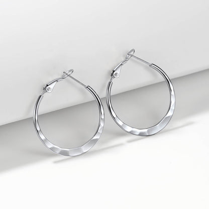 Simple Hoop Earrings for 30/40/60/80 Mm