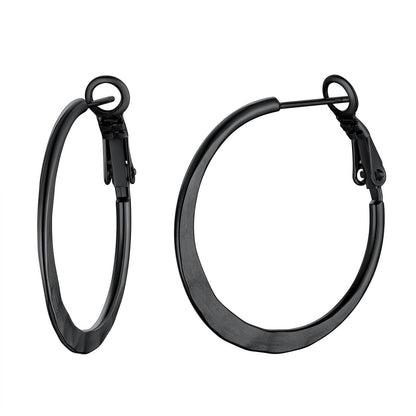 Simple Hoop Earrings for 30/40/60/80 Mm