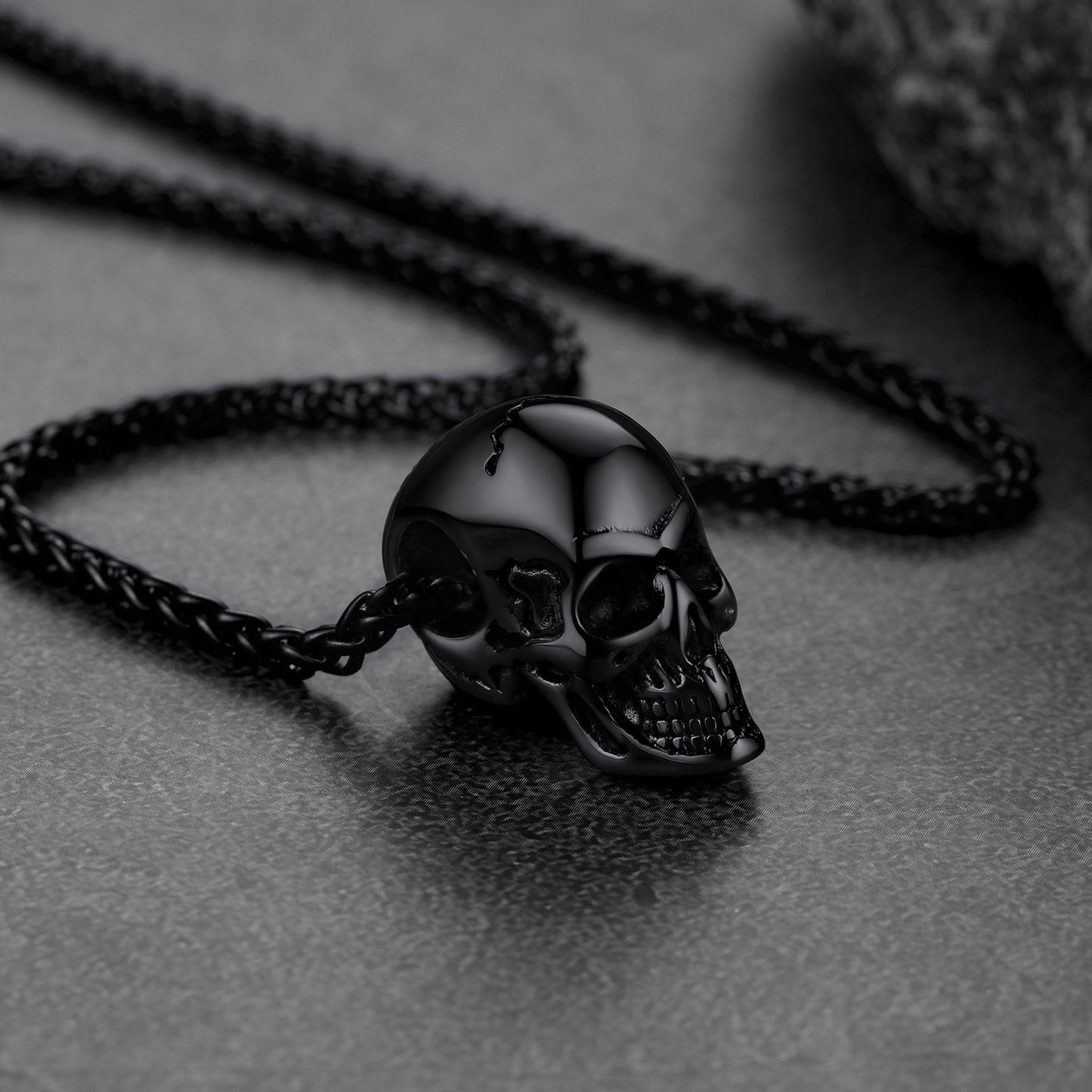 Skull Cremation Urn Necklace for Ashes Memorial Pendant for