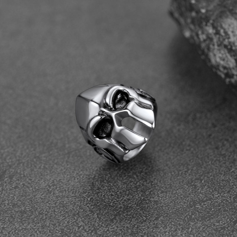 Flash Stainless Steel Spartan Helmet Rings for